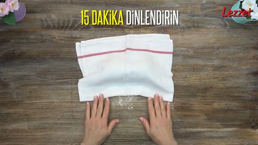 dinlendirilmiş hamur