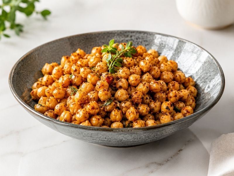Baharatlı Nohut Salatası Tarifi