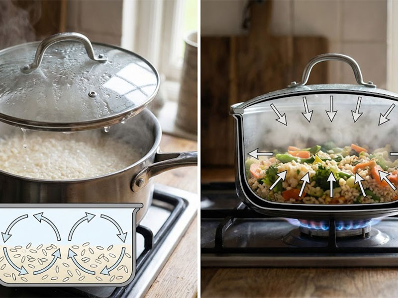 Kapak Kapalıyken Buhar Gücü Devrede