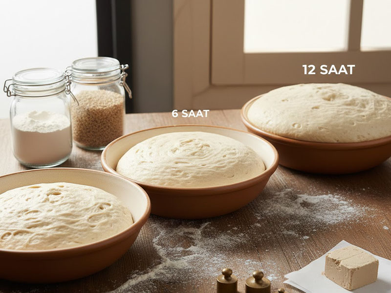 Hamurun Bekleme Süresi ve Maya Oranı