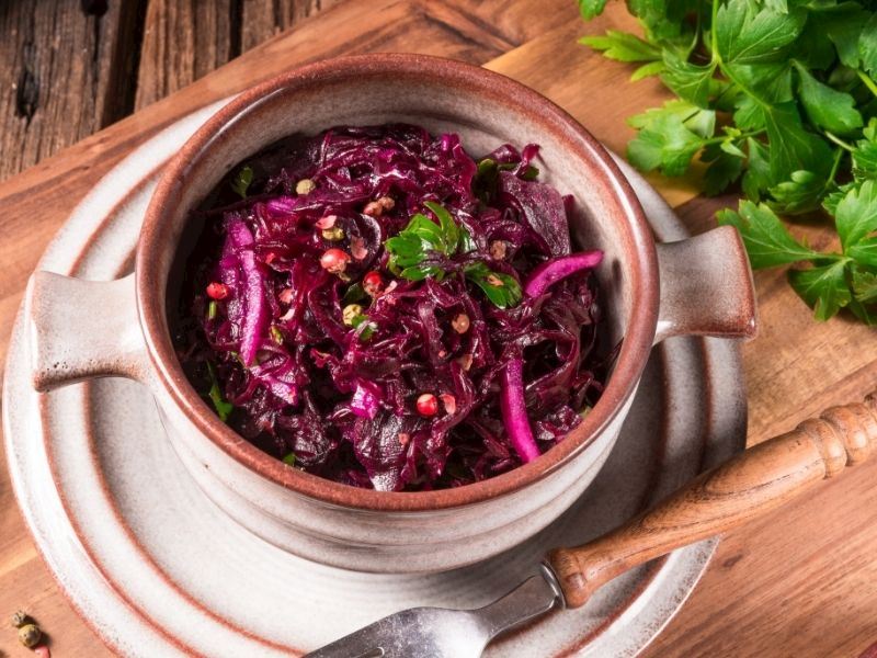 Renkli Ve Aromatik: Mor Lahana Salatası