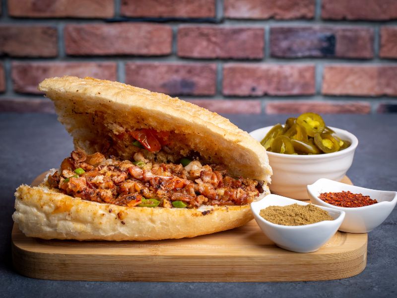 Klasik Baharatlı veya Acılı Kokoreç