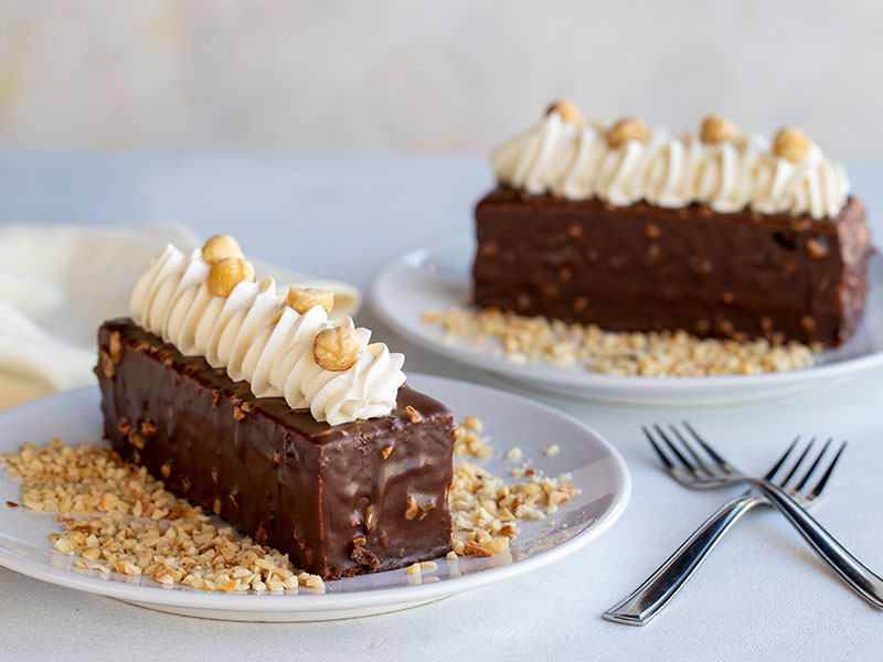 fındık kremalı kakaolu kek