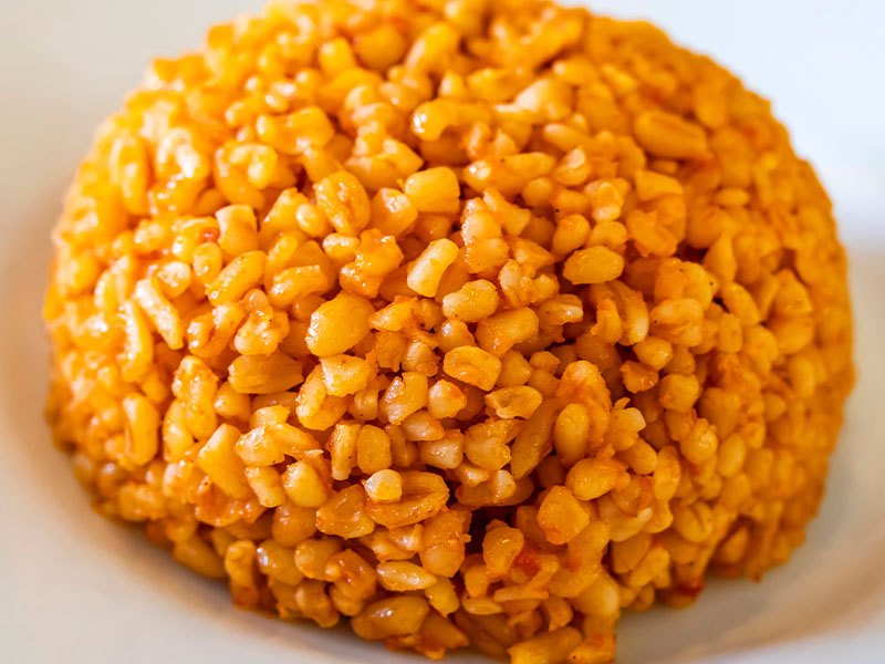 İri Taneli Bulgurda Su Miktarı