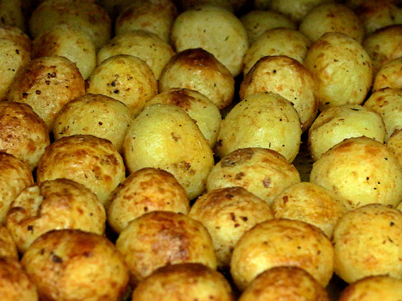 Patatesli Fırın Topları