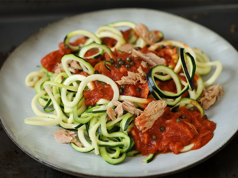 Soğuk Kabak Spagetti (Zoodles)