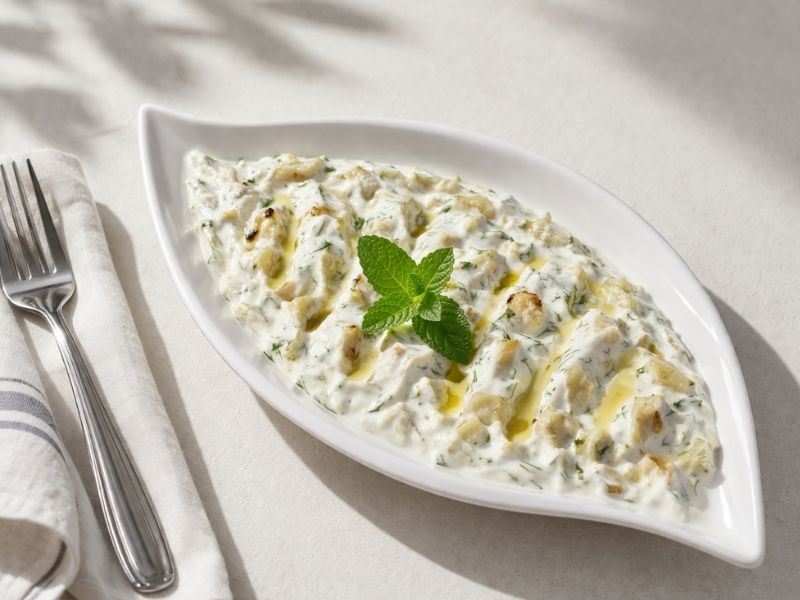 Köz Patlıcanlı Haydari Tarifi