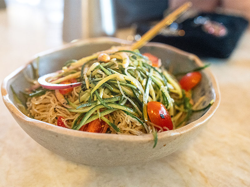 soğuk kabak spagetti