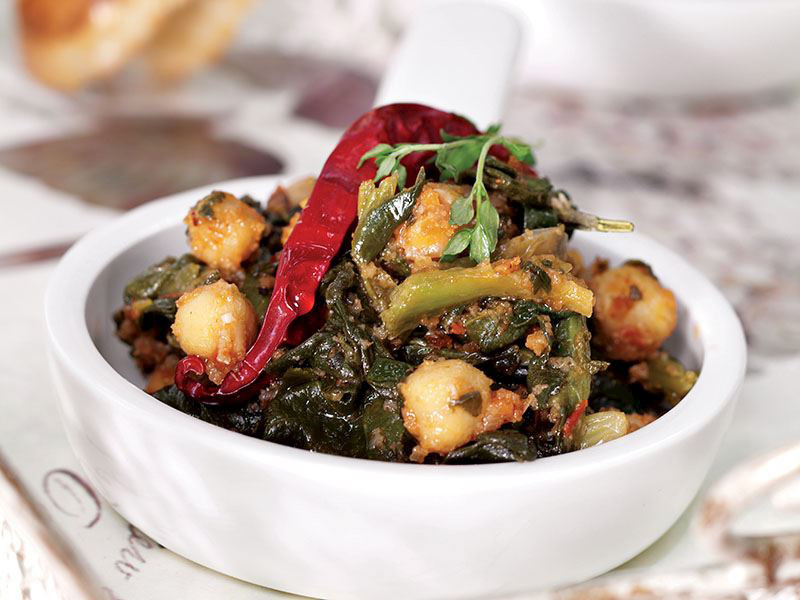 Nohutlu Ispanak Tapas