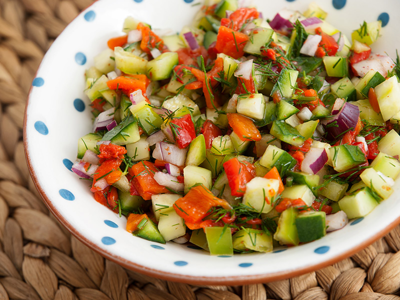Kebapçı Salatası