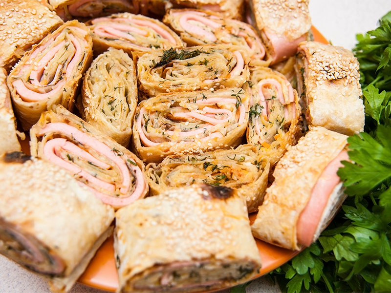 mini lavaş roll