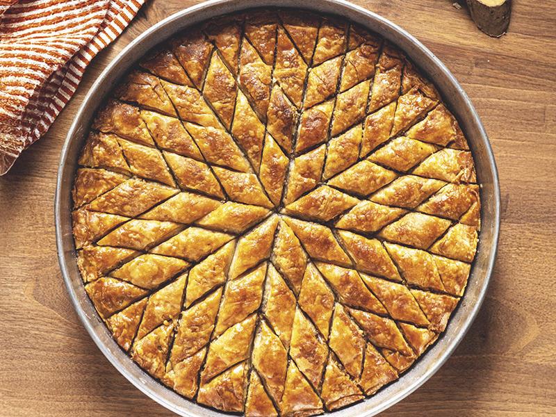 El Açması Cevizli Baklava