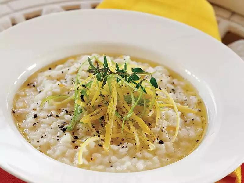 limonlu risotto