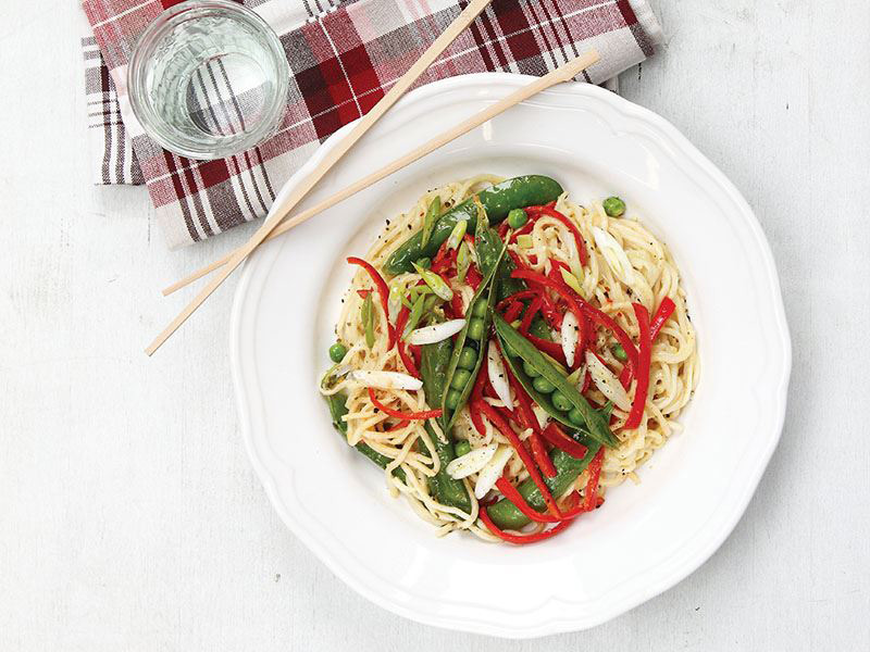 Körili Ve Sebzeli Noodle