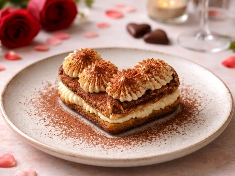 Sevgililer Günü’Ne Özel Kalp Tiramisu Tarifi