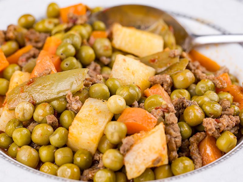 Bezelyeli Köfte (İzmir Köfte Usulü)