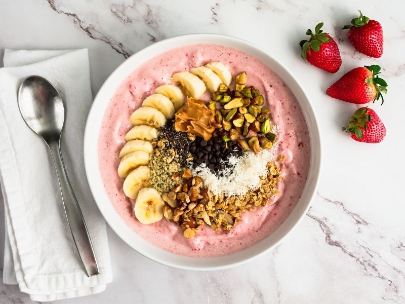 Meyveli Smoothie Bowl