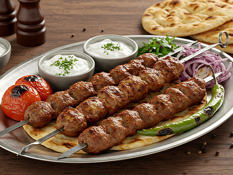 şiş köfte