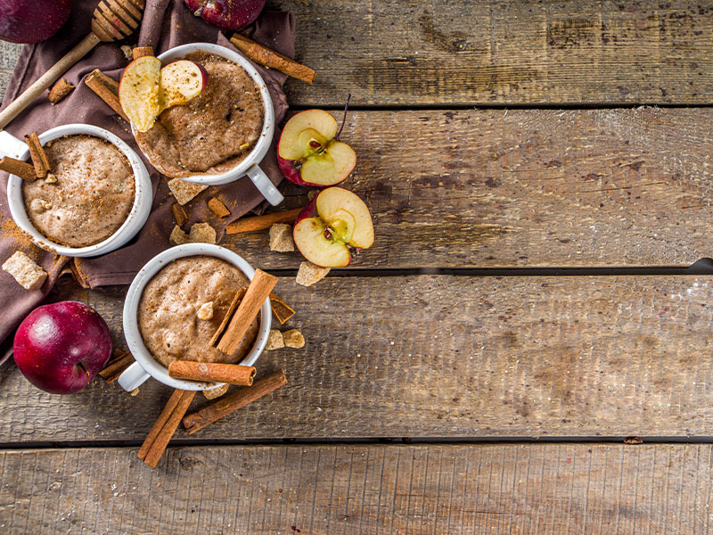 Tarçınlı Elmalı Kupa Keki