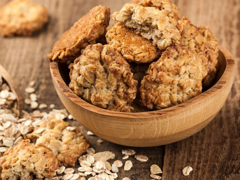 Yulaflı Muzlu Kurabiye