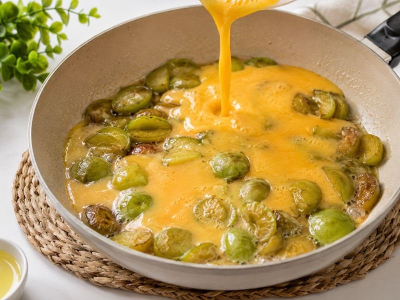Yumurtayı doğru zamanda ekleyin