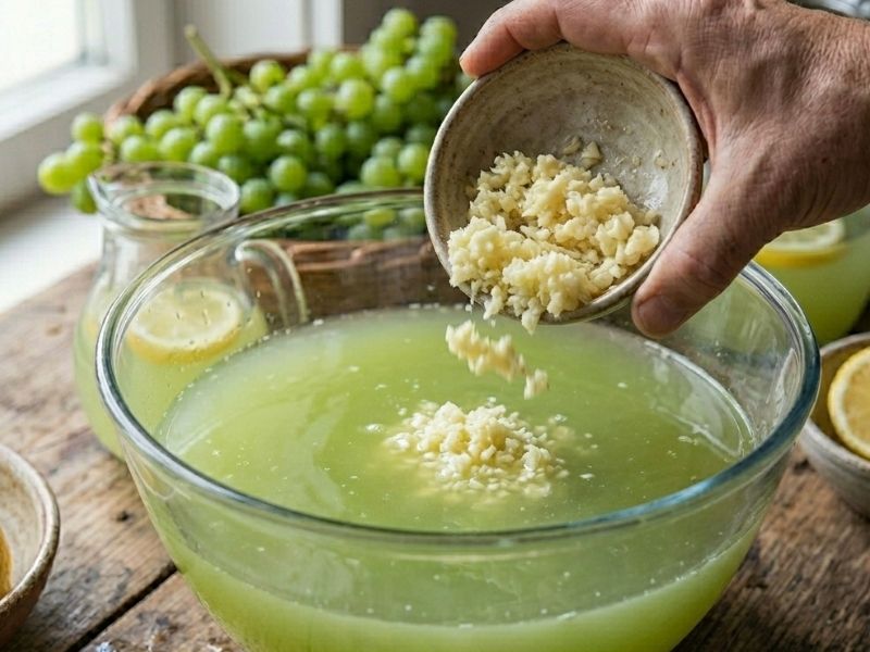 Sarımsak Ve Tuzun Muazzam Uyumu