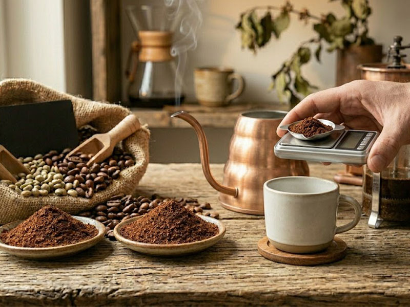 Kahve-Su Oranının Ayarlanması