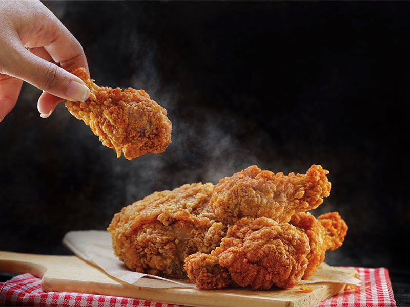 Kızarttıktan sonra dinlendirin