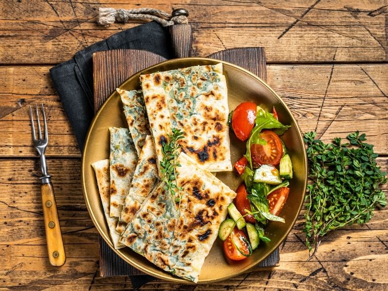 Tam Kıvamında Gözleme Hamuru Malzemeleri