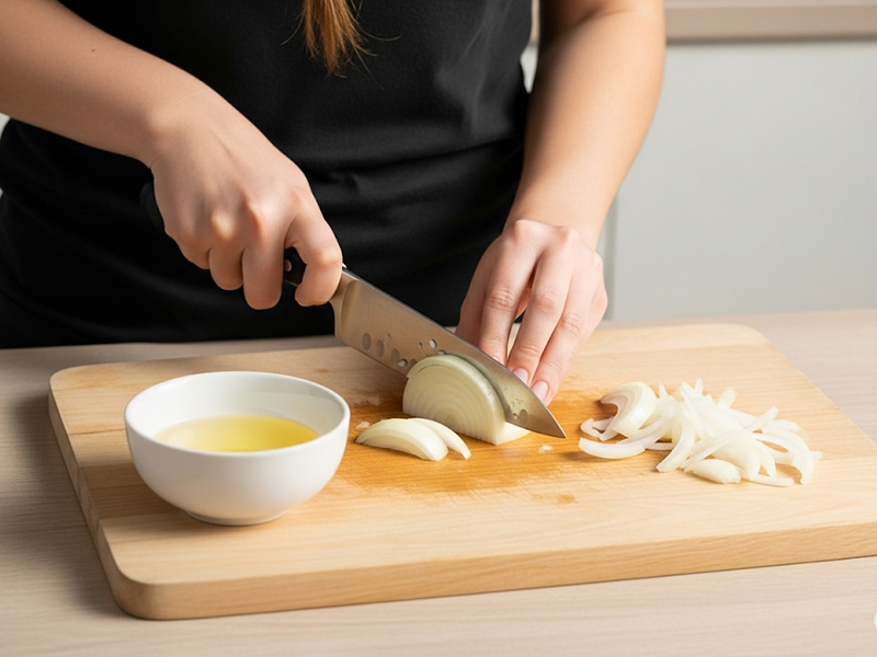 Soğan Doğrarken Gözleriniz Yanmasın