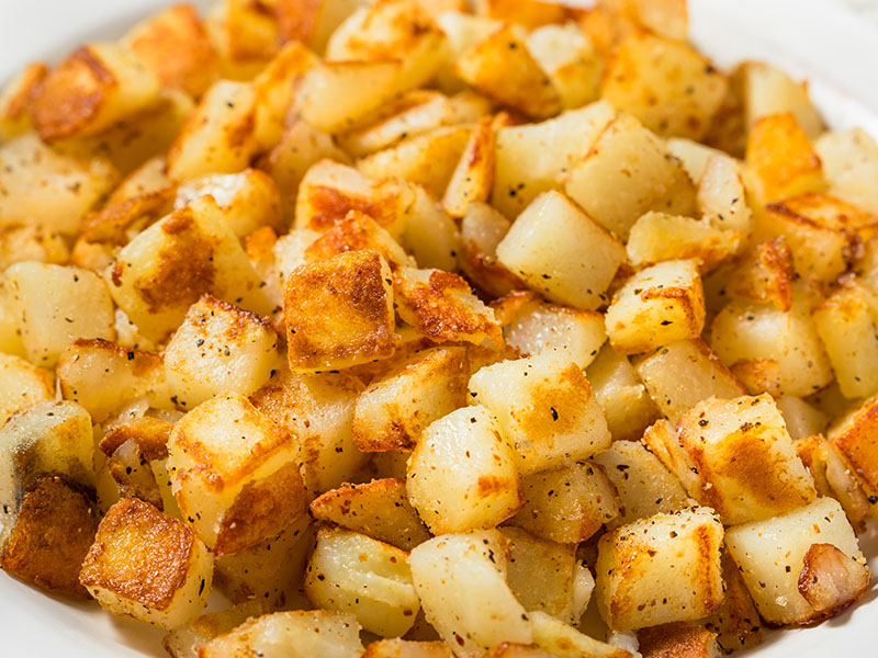 Patatesleri ön pişirin