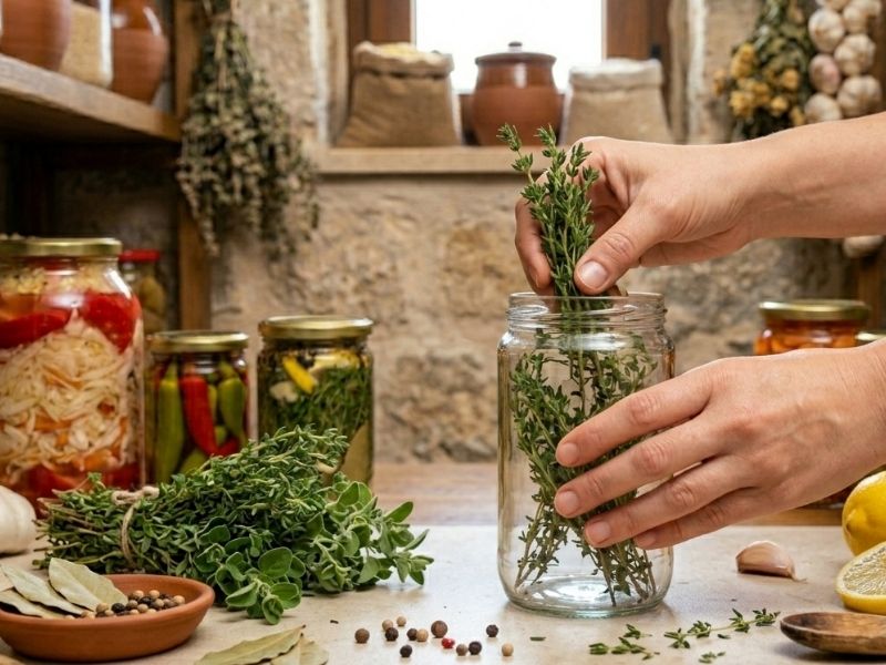 Kekiğin Turşusunu Aromalarla Zenginleştirin