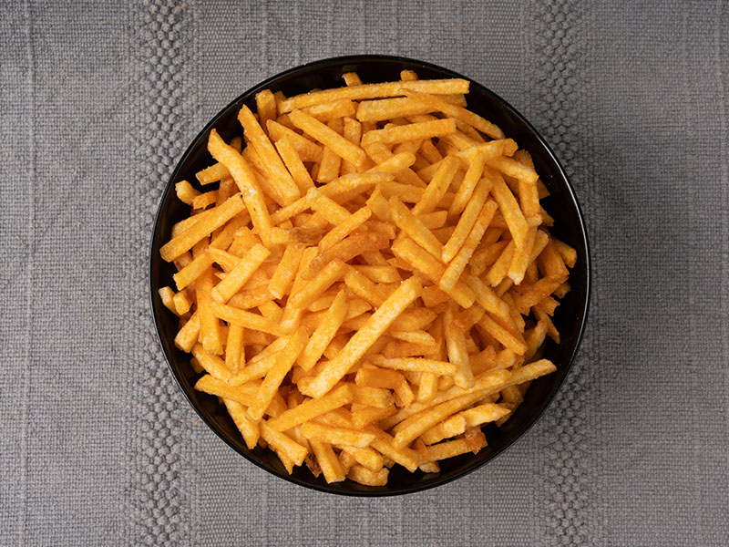 Çubuk formunda cips