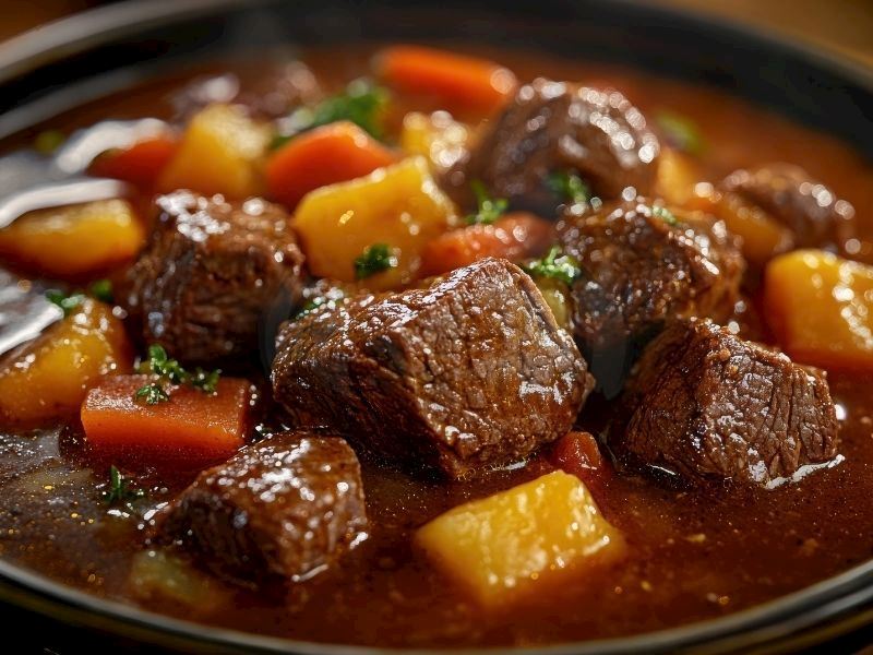 Kuşbaşı veya küçük doğranmış dana/kuzu eti