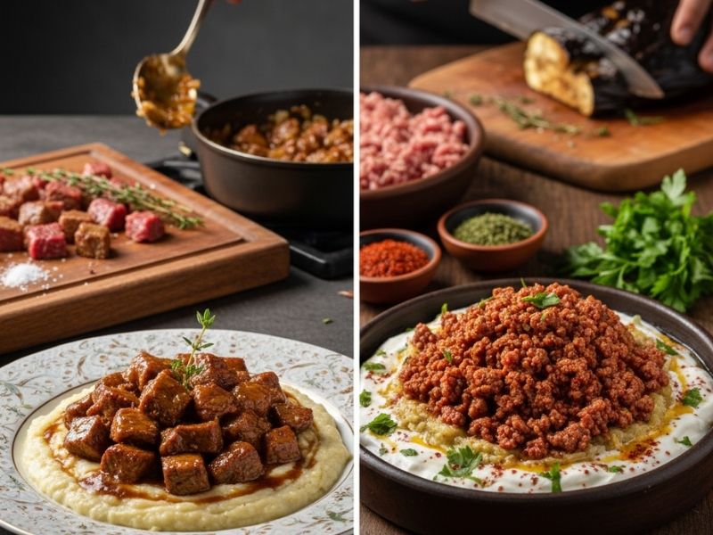 Kullanılan Et Türü ve Pişirme Yöntemi