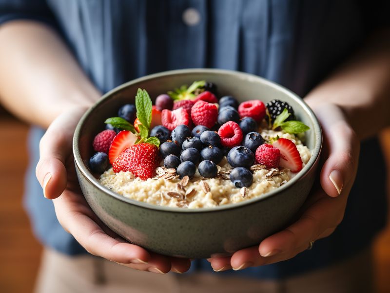 orman meyveli yulaf lapası