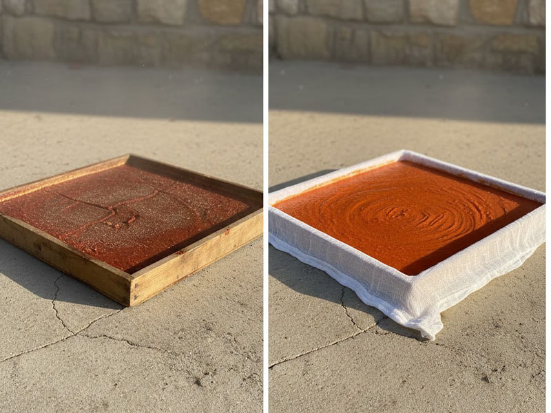 Güneşte Kurutma Sürecini Doğru Yönetme