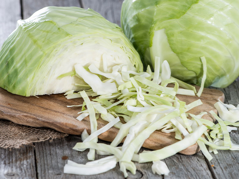 Lahananın yapısı ve yemeğin dokusu