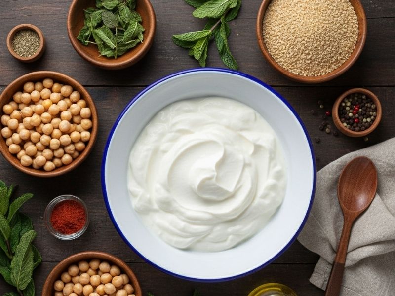 Toyga çorbası malzemeleri