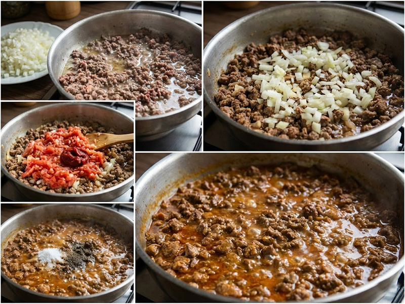 Kıymalı İç Harcın Hazırlanışı