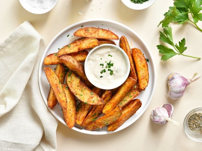 Fırında Baharatlı Patates