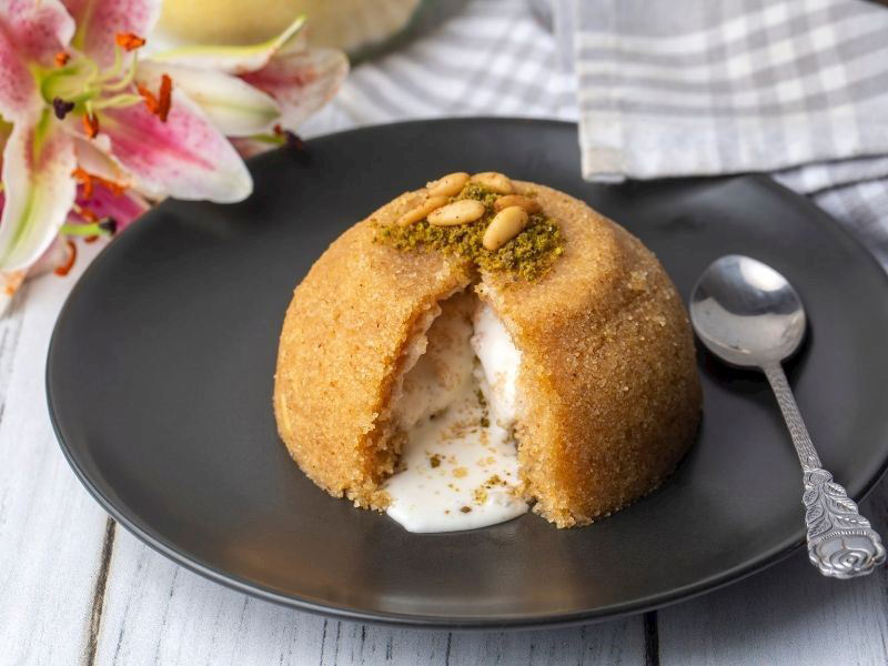 Dondurmalı İrmik Helvası