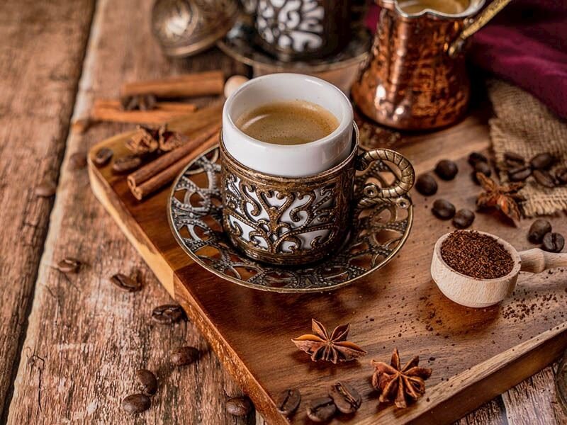 kaymaklı türk kahvesi