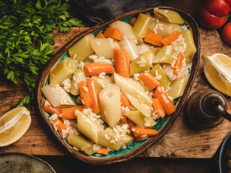 Zeytinyağlı Pırasa