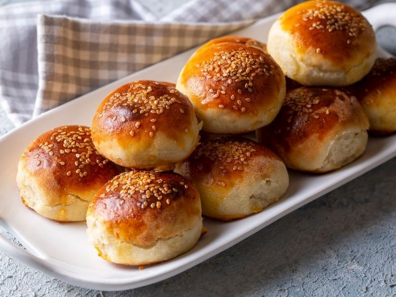 Mayasız Pamuk Poğaça 