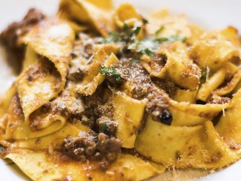 Pappardelle al cinghiale 10. Sırada Yer Aldı