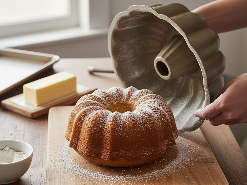 Kekin Kalıptan Kolayca Çıkmasını Sağlar