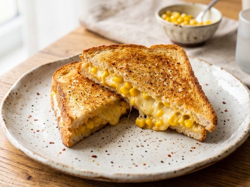 Mısırlı Peynirli Tost