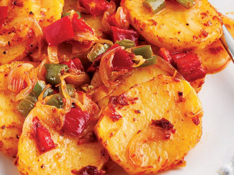 patates kavurması
