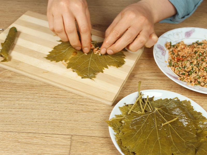 Yaprak Sarma ve Pirincin Oranı